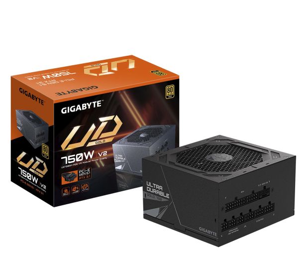 GIGABYTE UD750GM PG5 V2 750W 80 Plus Gold ATX 3.1 GP-UD750GM PG5 V2 - 1362961 - zdjęcie